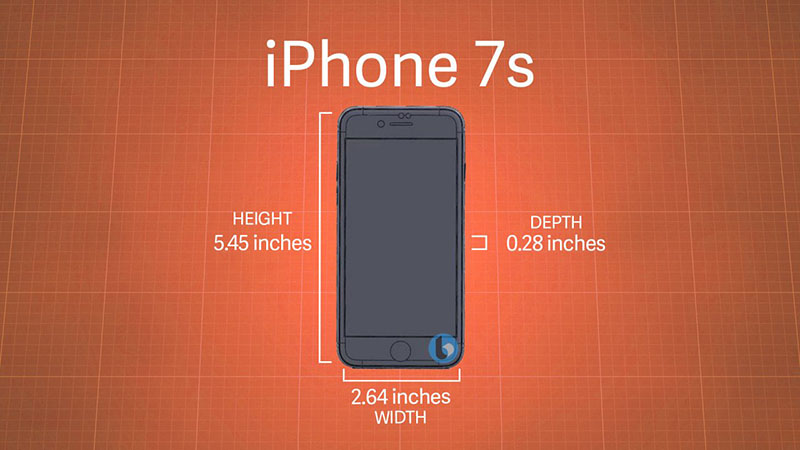 Kích cỡ iPhone 7s Kích cỡ iPhone 7s